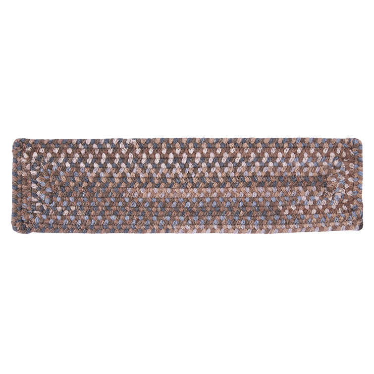 August Grove® Alamanno Wool Braided Stair Treads & Reviews Wayfair